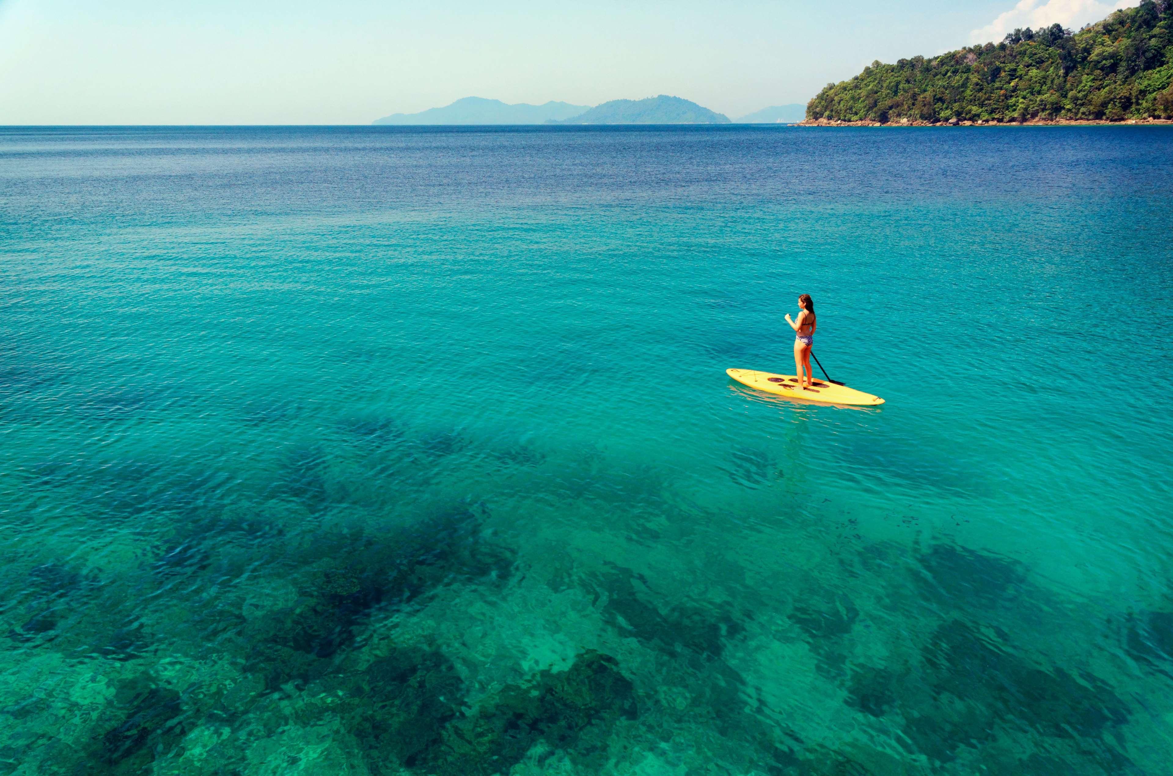 Bunga Raya Island Resort & Spa Gaya Island Esterno foto