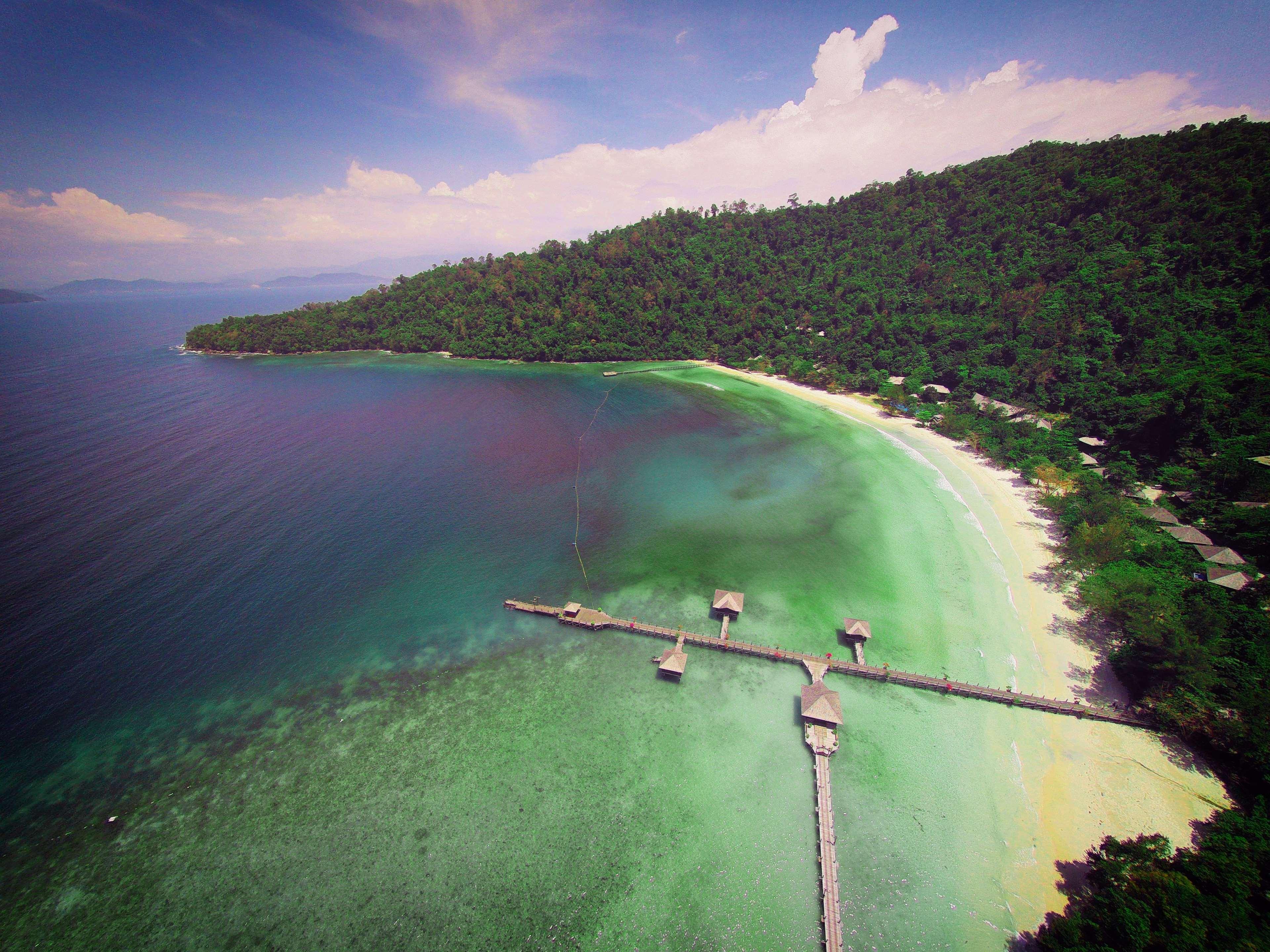 Bunga Raya Island Resort & Spa Gaya Island Esterno foto