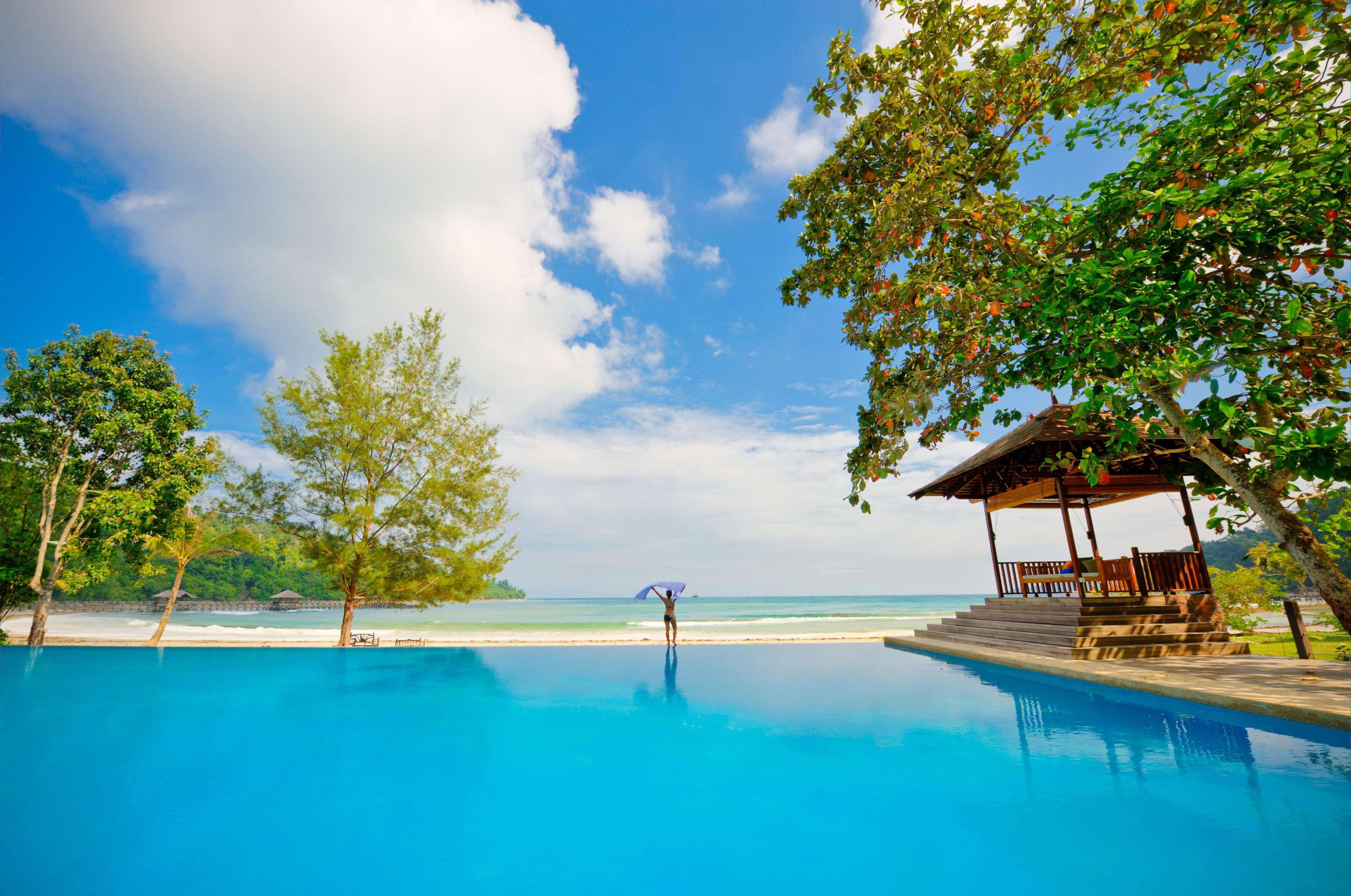 Bunga Raya Island Resort & Spa Gaya Island Esterno foto