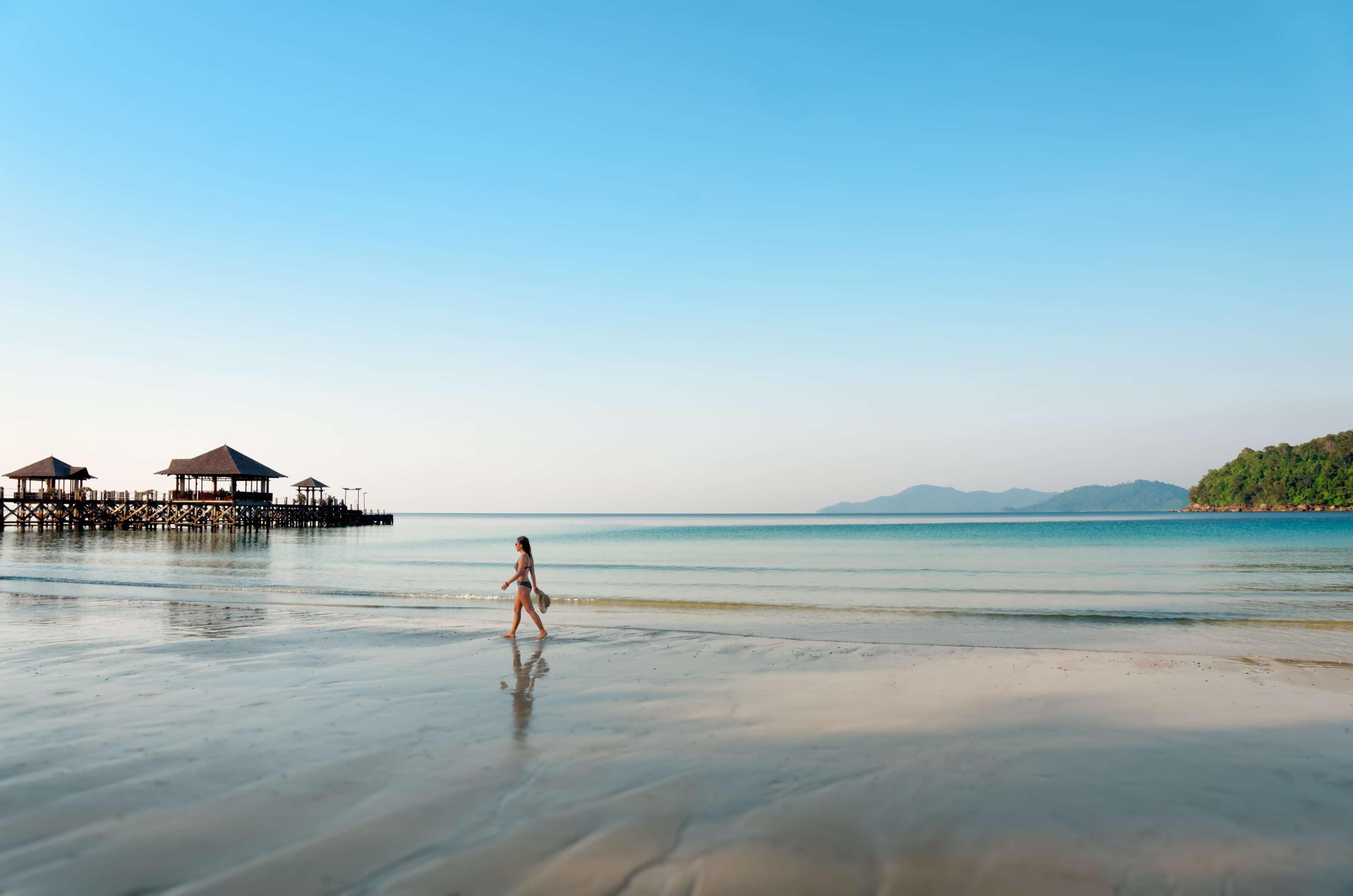 Bunga Raya Island Resort & Spa Gaya Island Esterno foto