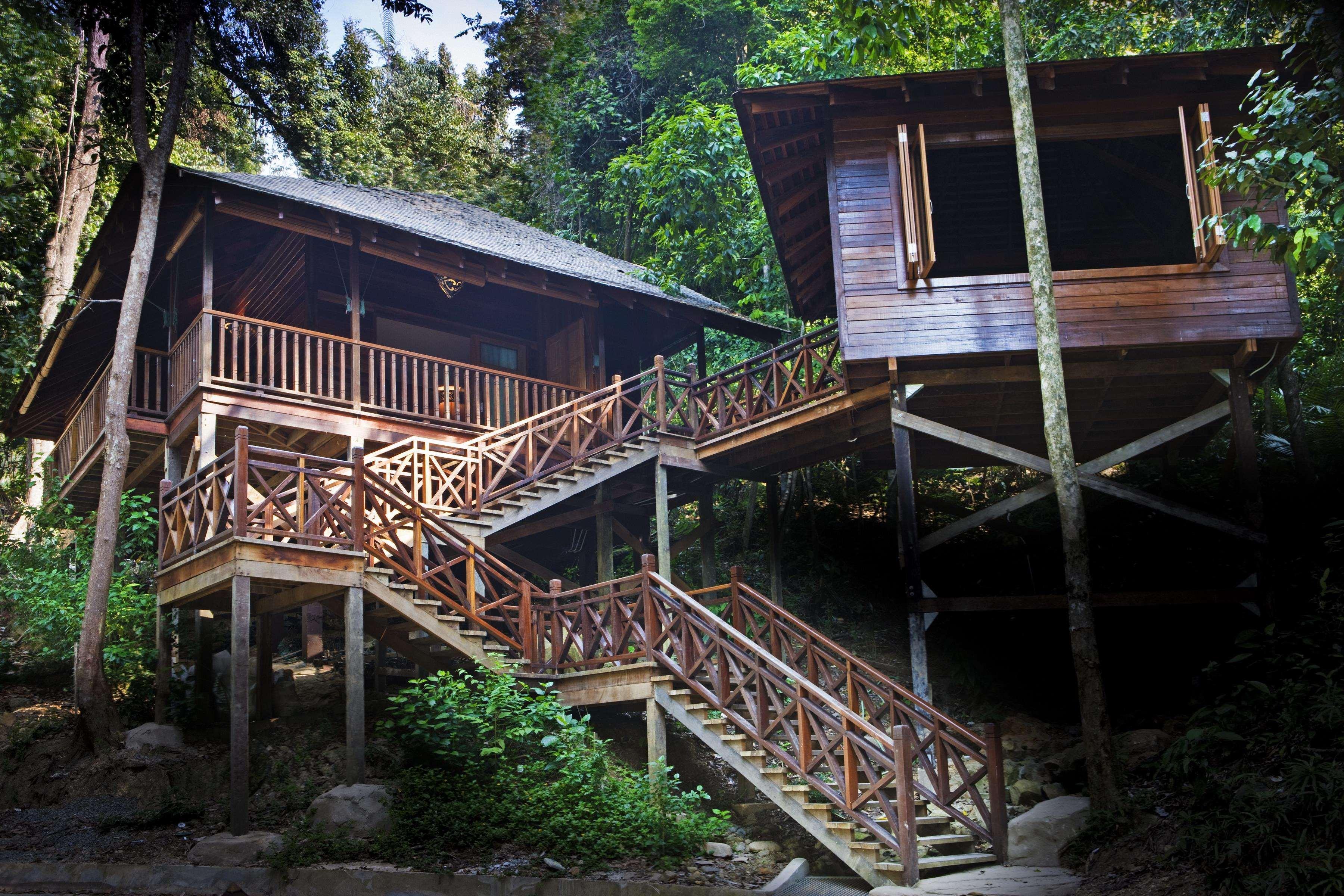 Bunga Raya Island Resort & Spa Gaya Island Esterno foto