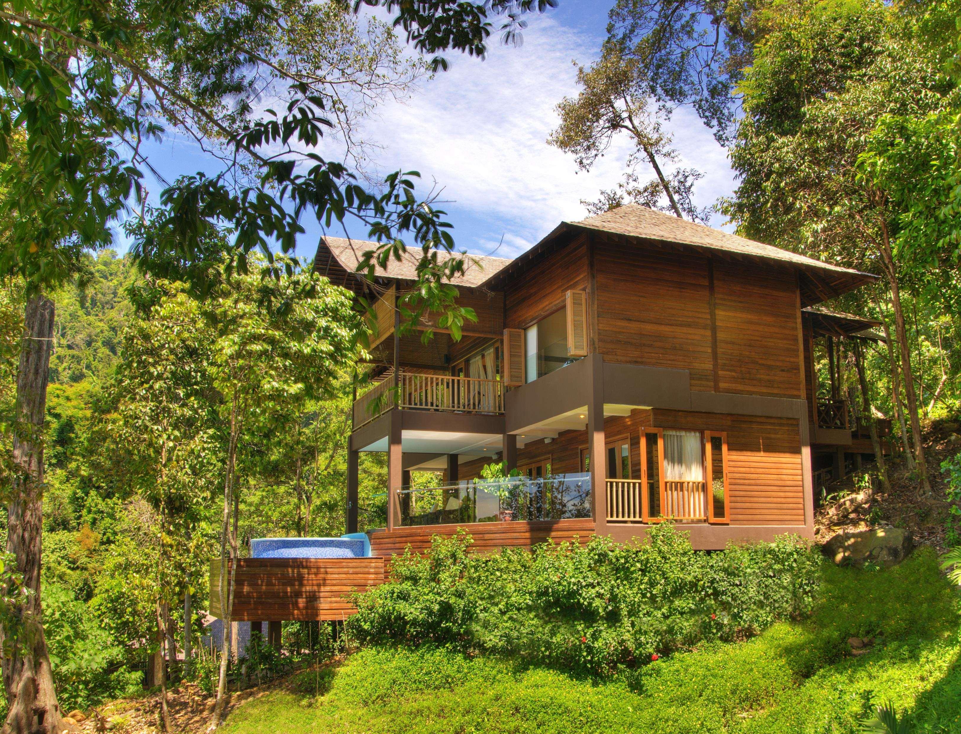 Bunga Raya Island Resort & Spa Gaya Island Esterno foto