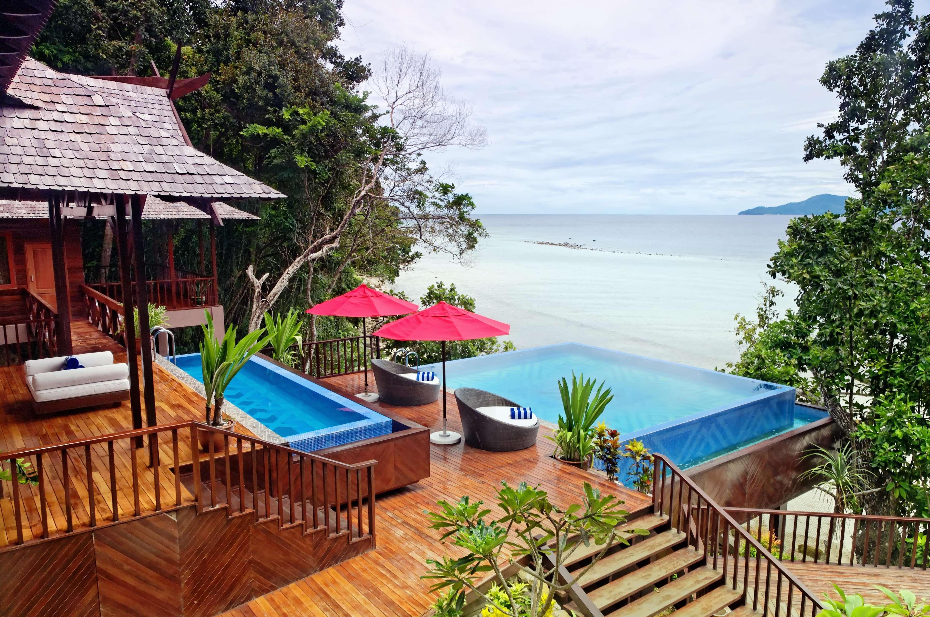 Bunga Raya Island Resort & Spa Gaya Island Esterno foto