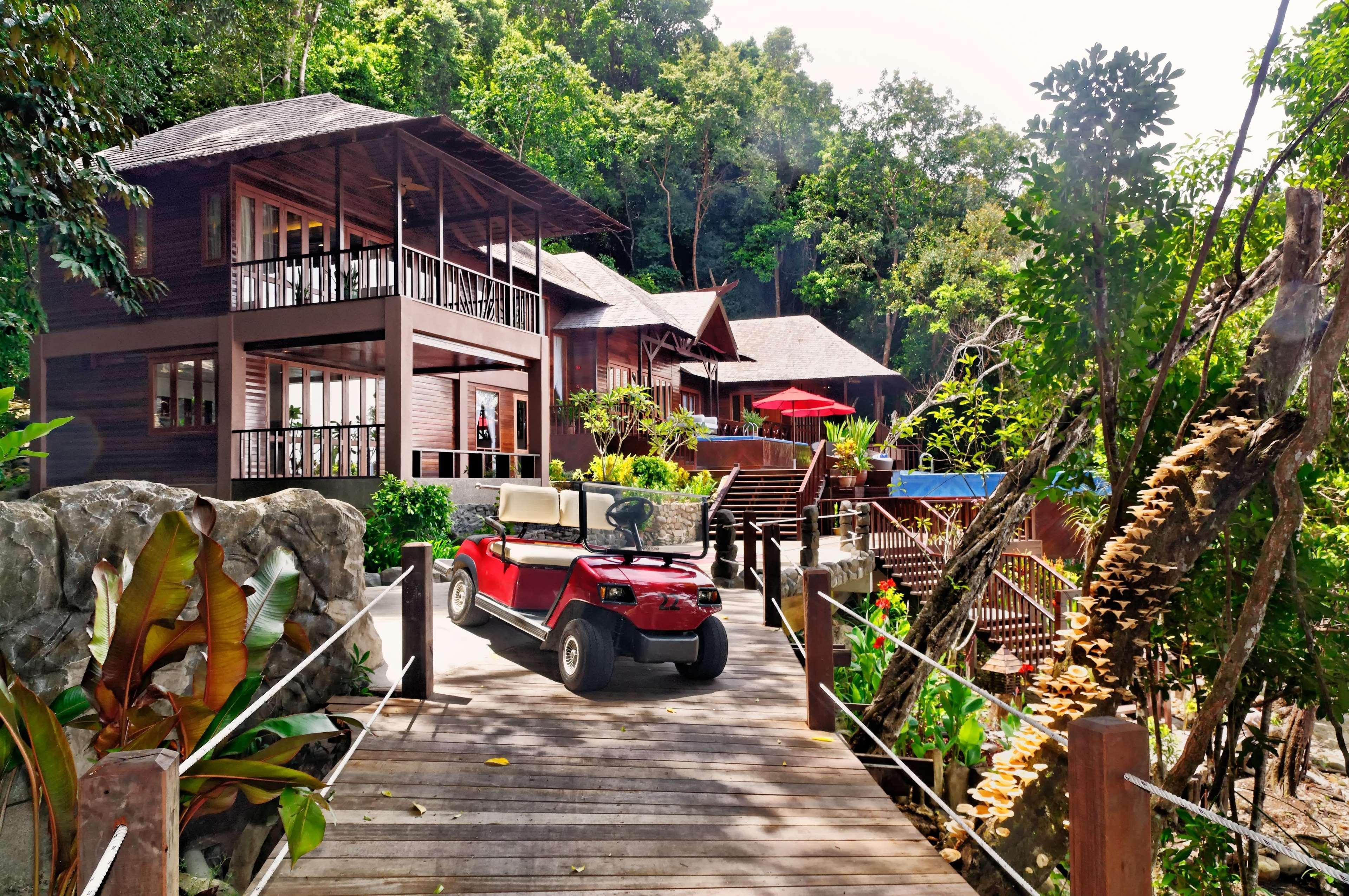Bunga Raya Island Resort & Spa Gaya Island Esterno foto